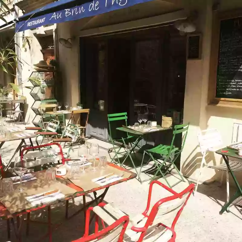 Le restaurant - Au Brin de Thym - Arles - Restaurant Arles centre ville